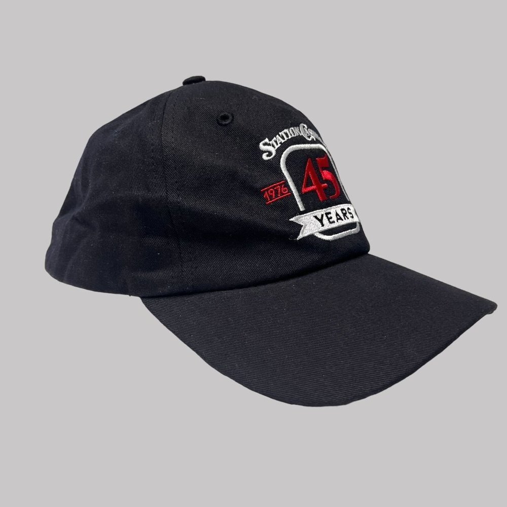Station Casinos 45 Year Celebration Hat Cap Snap Back Black Casino Las Vegas Men